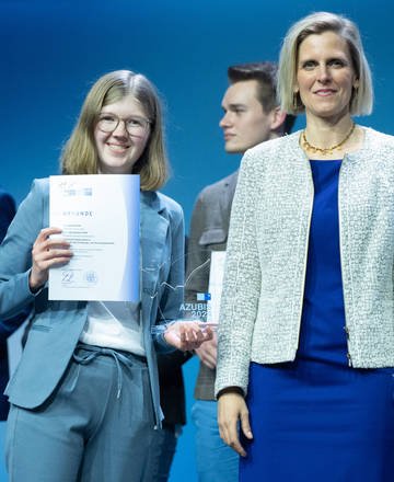 Goldbeckerin Pia Rissiek gehört zu den besten Azubis in Deutschland